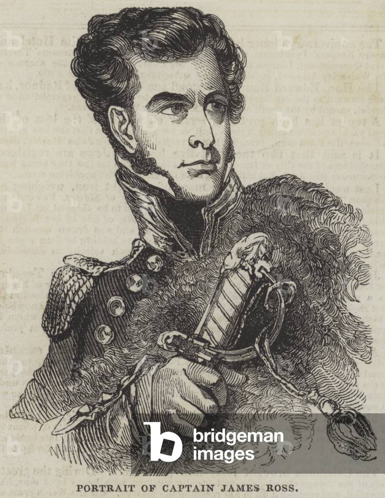 Portrait of Captain James Ross (engraving)