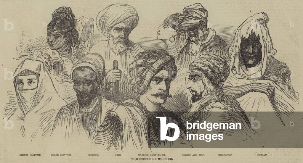 The People of Morocco (engraving)