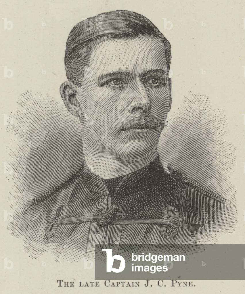 The late Captain J C Pyne (engraving)