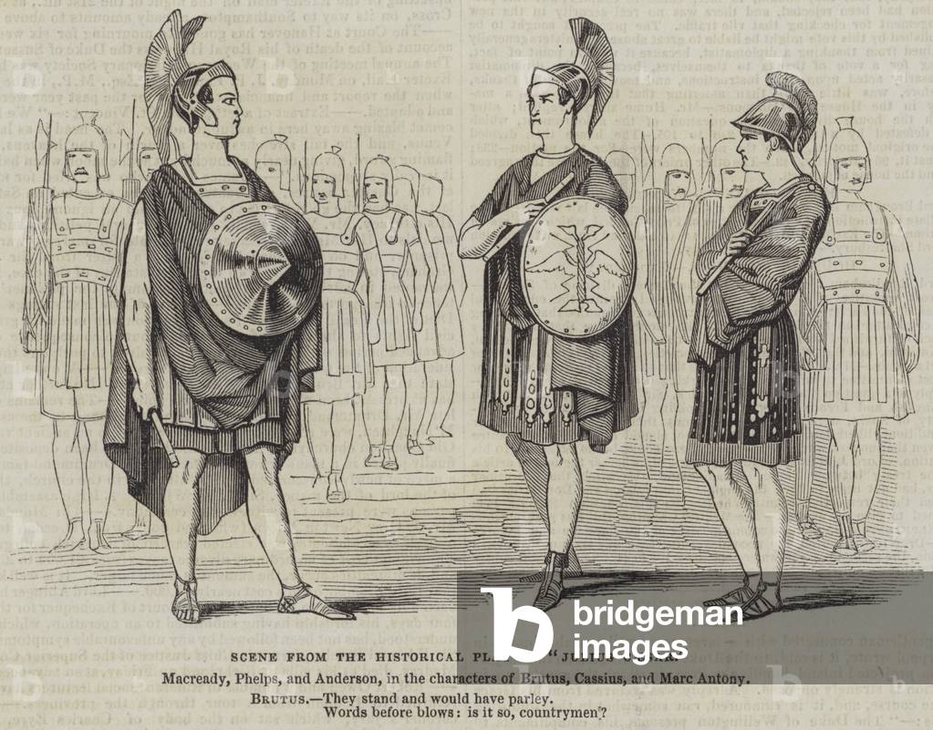 Scene from the Historical Play of 