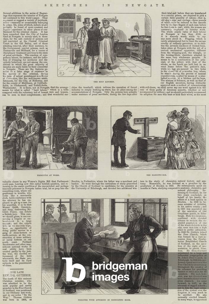 Sketches in Newgate (engraving)