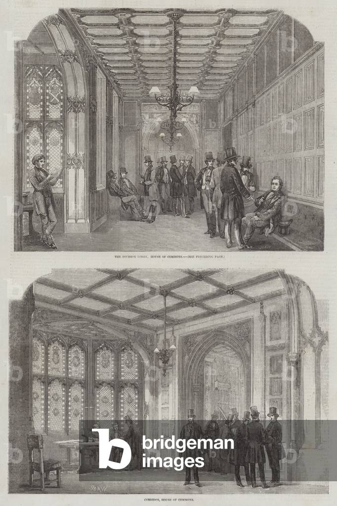 Sketches of the House of Commons (engraving)