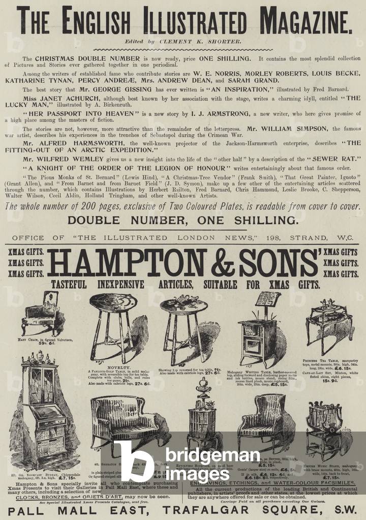 Page of Advertisements (engraving)