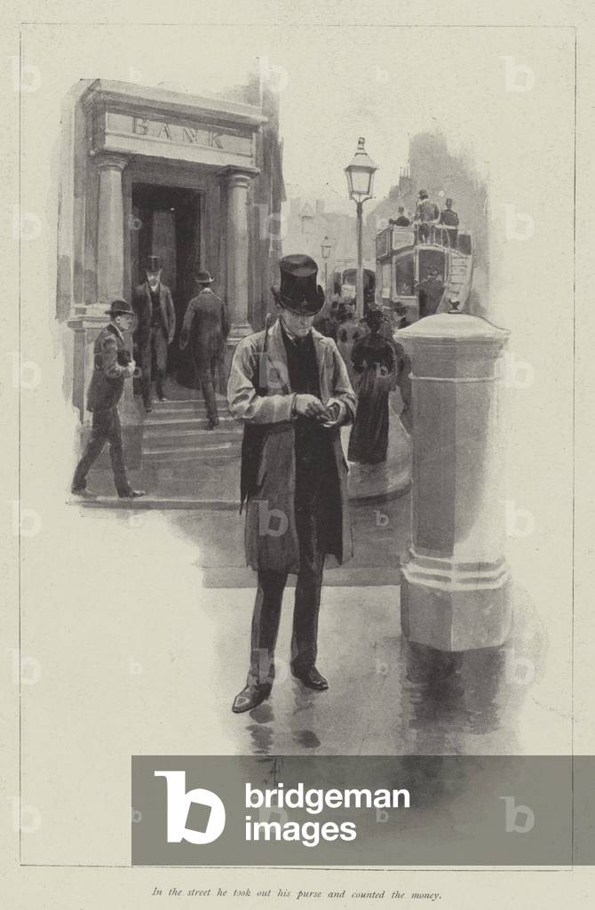 The Five Years' Tryst, by Walter Besant (litho)