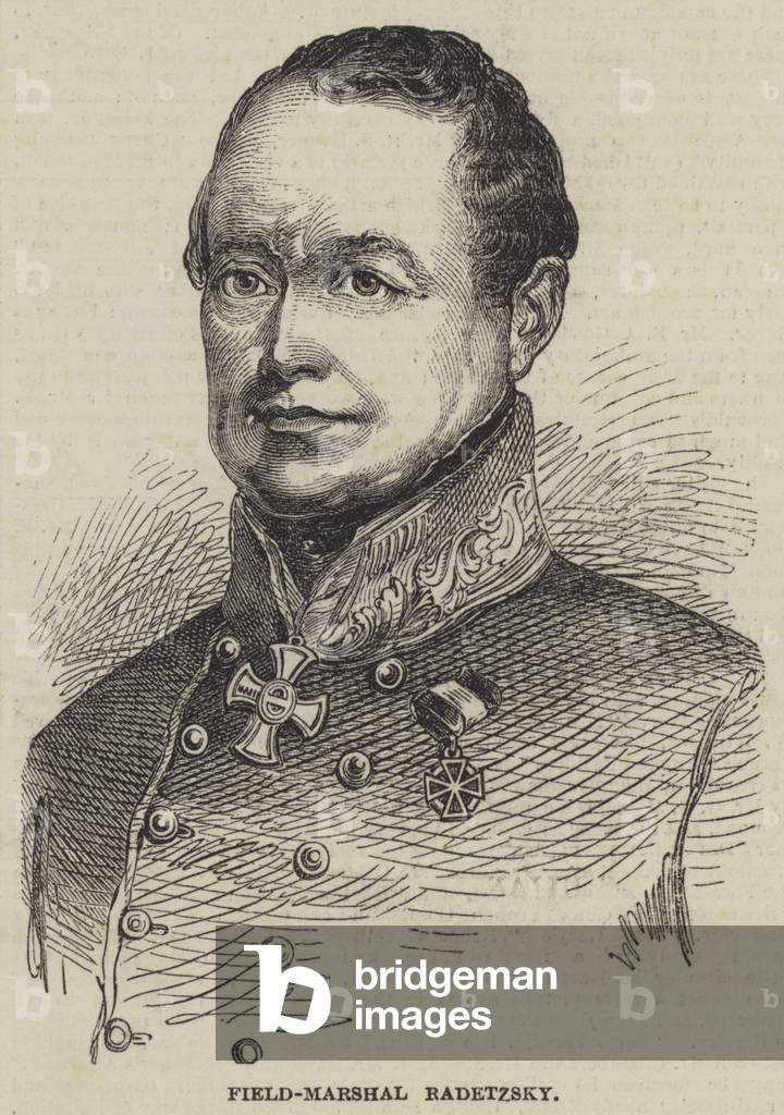 Field-Marshal Radetzsky (engraving)