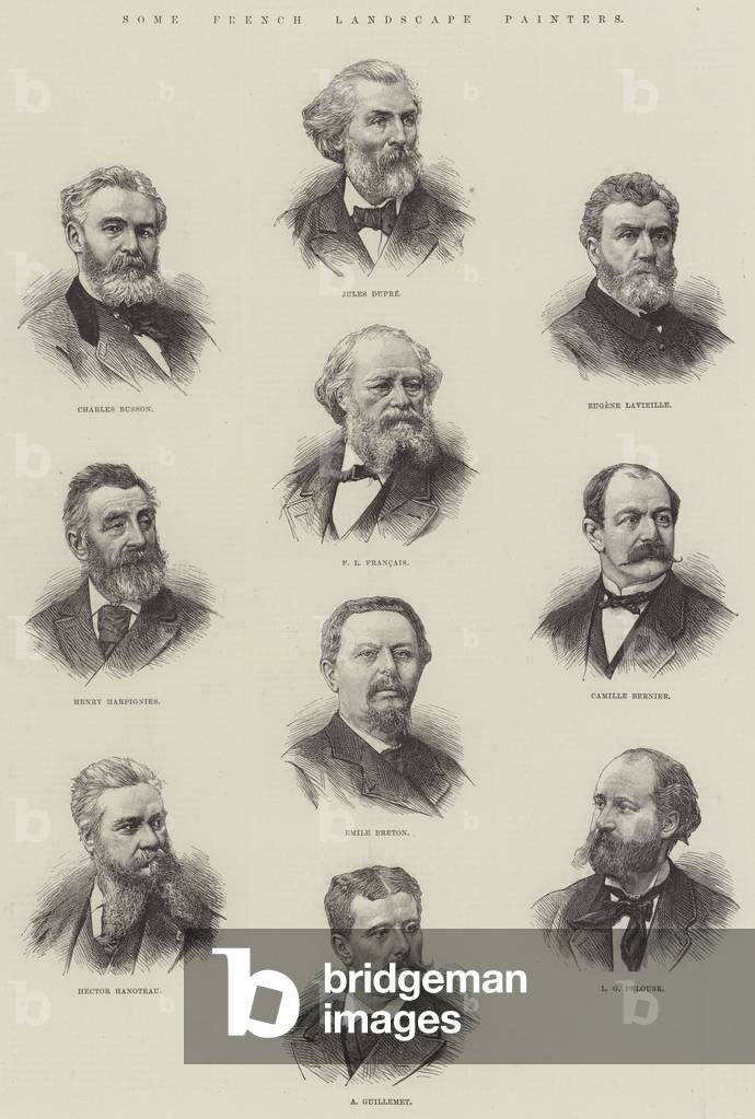 Some French Landscape Painters (engraving)