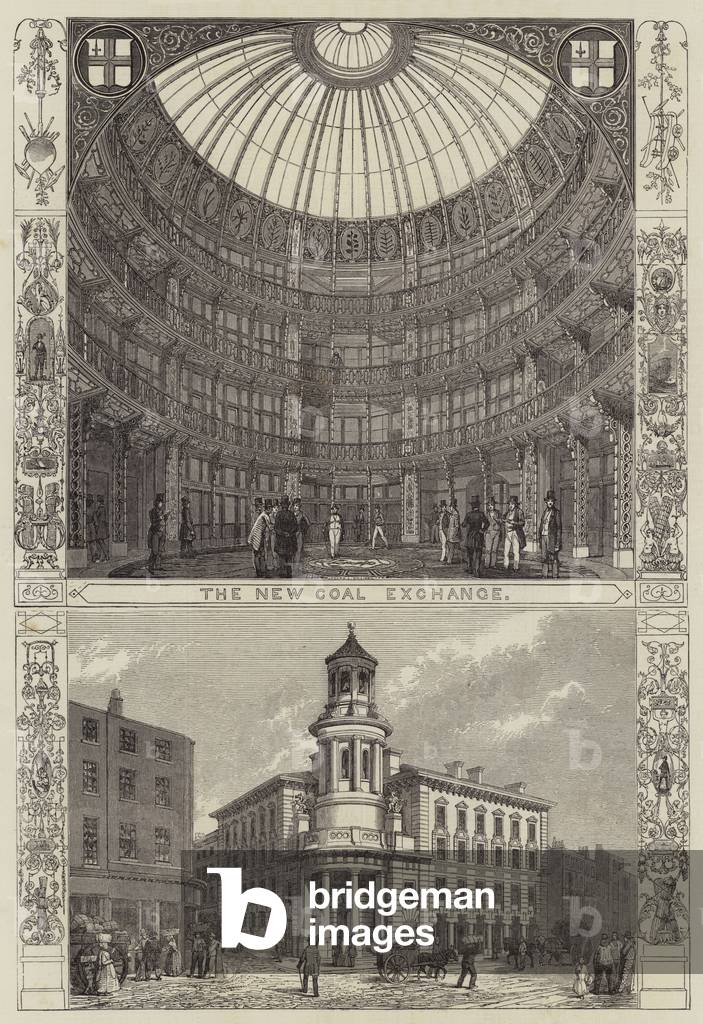 The New Coal Exchange (engraving)