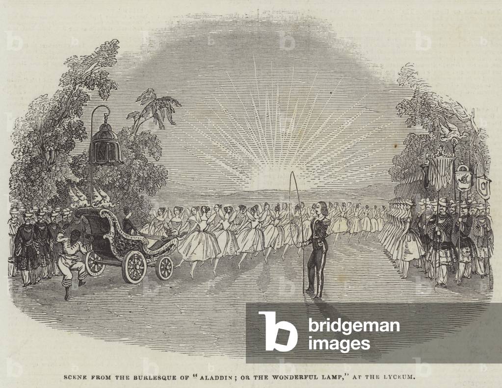 Scene from the Burlesque of 