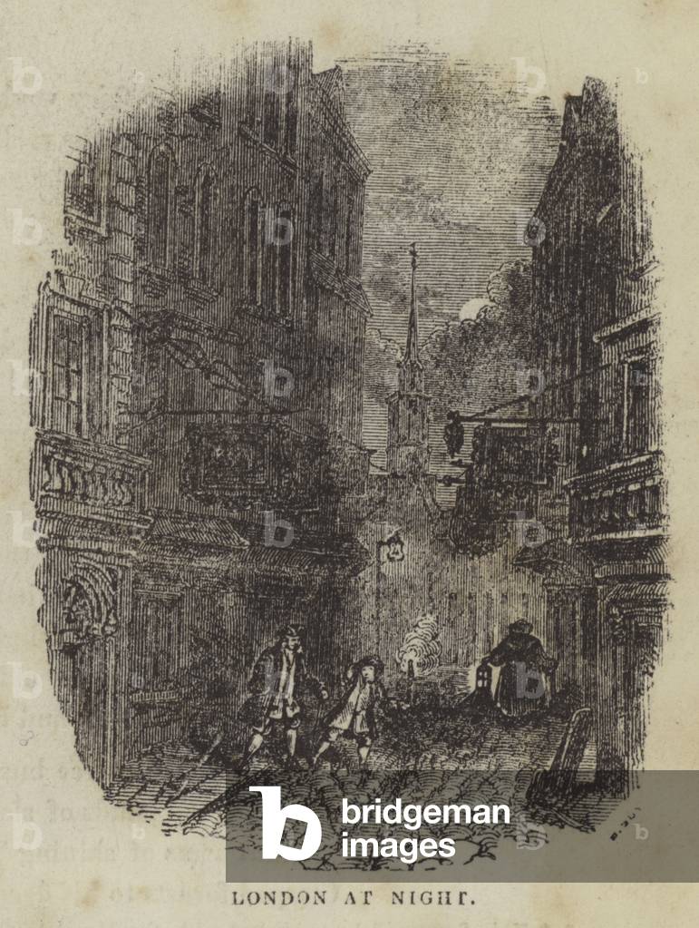 London at Night (engraving)
