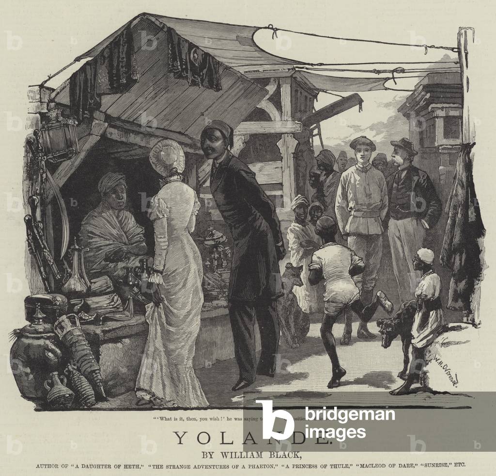 Yolande, by William Black (engraving)