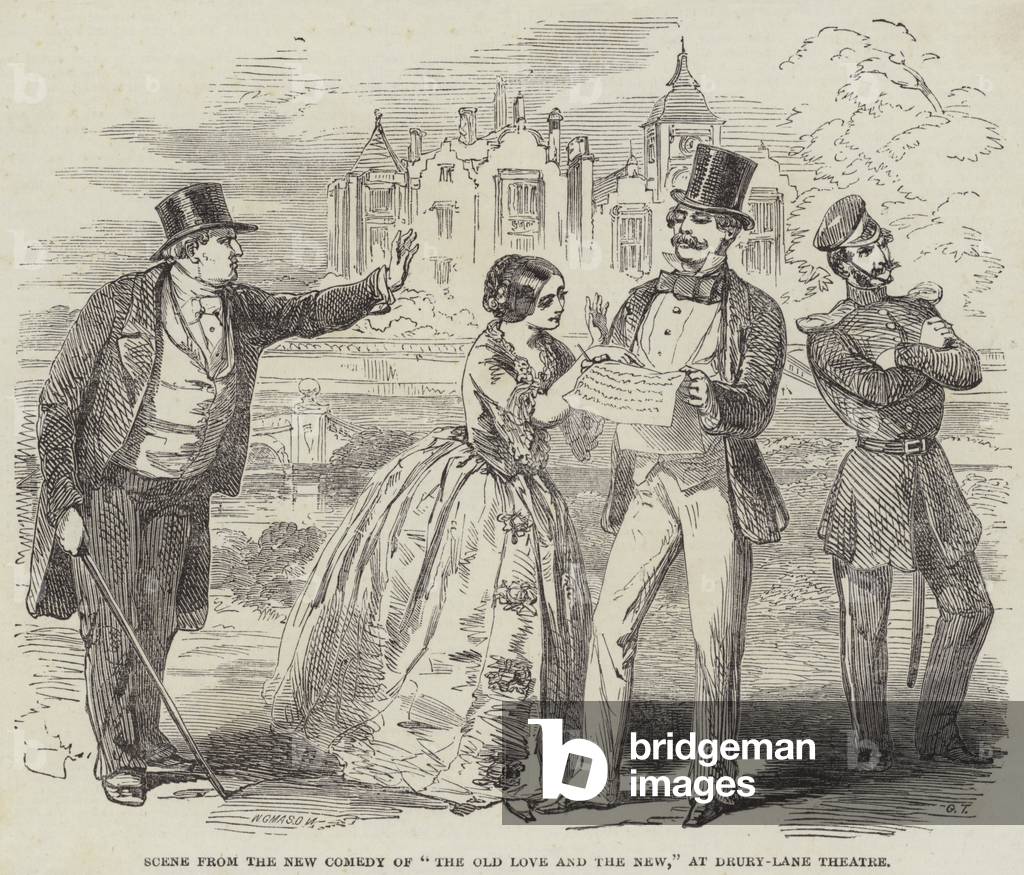 Scene from the New Comedy of 