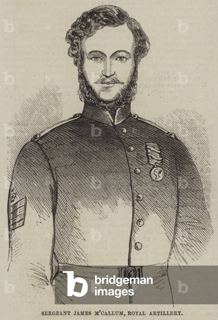 Sergeant James M'Callum, Royal Artillery (engraving)