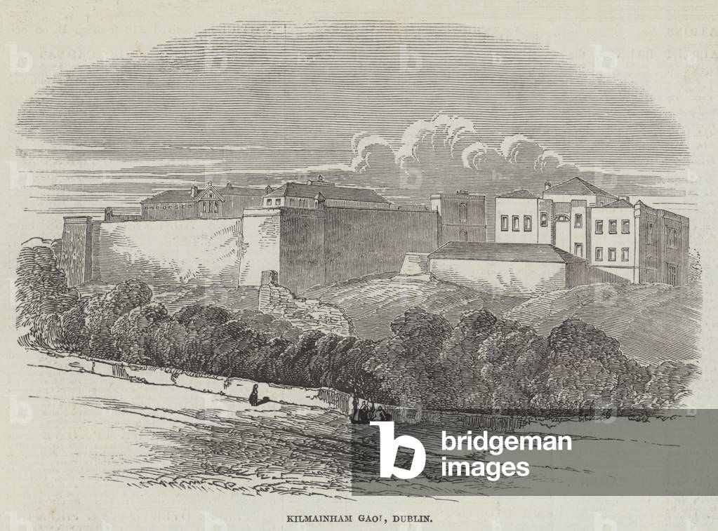 Kilmainham Gaol, Dublin (engraving)