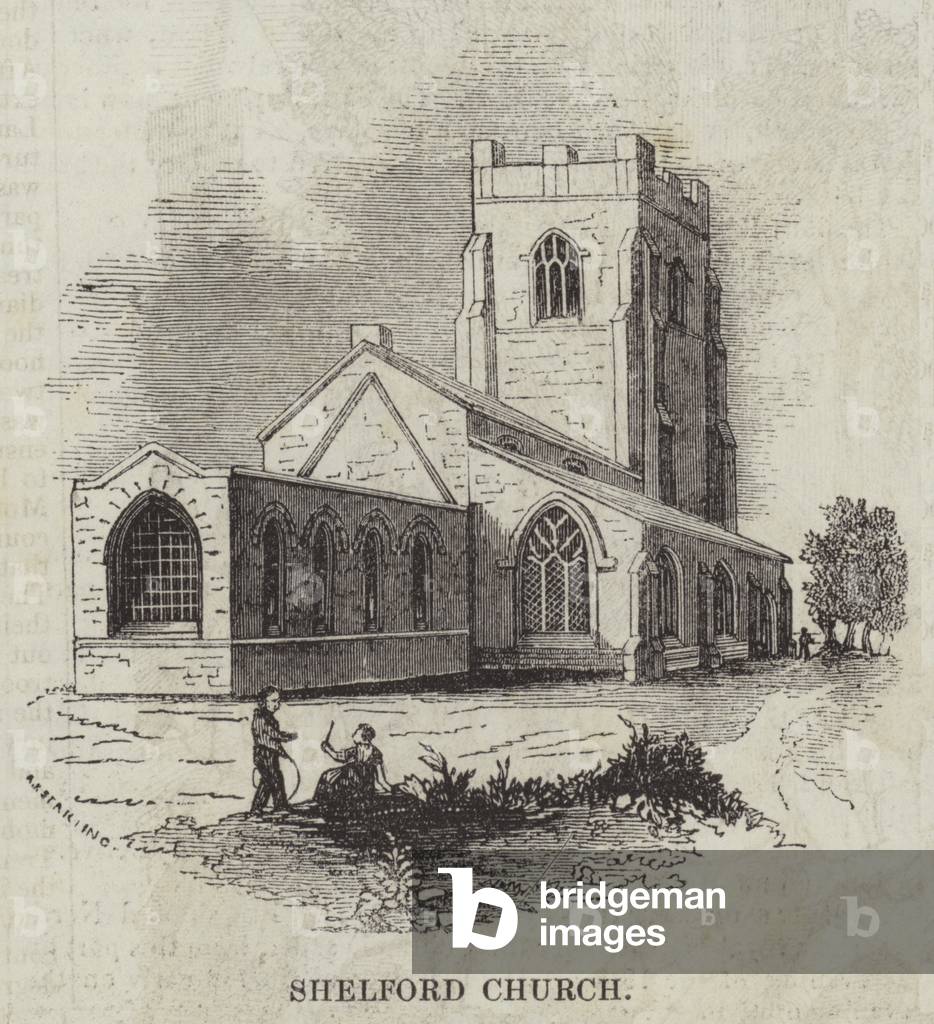 Shelford Church (engraving)