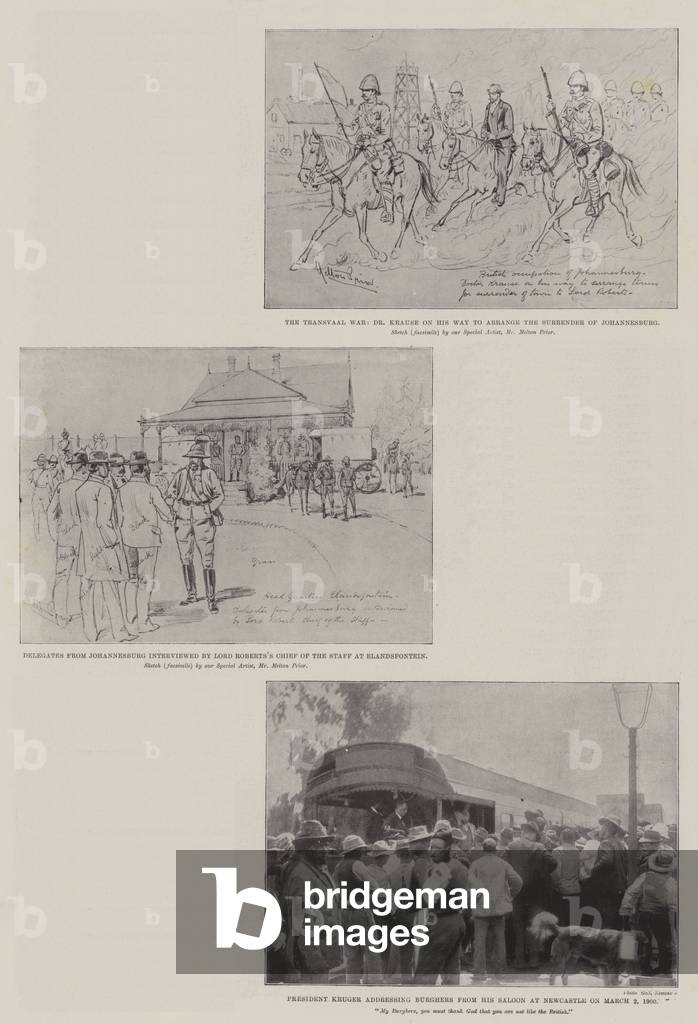 The Transvaal War (litho)