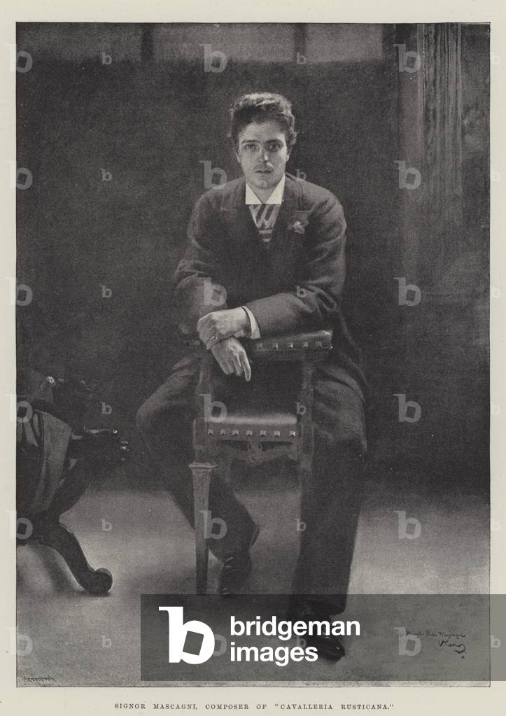 Signor Mascagni, Composer of 
