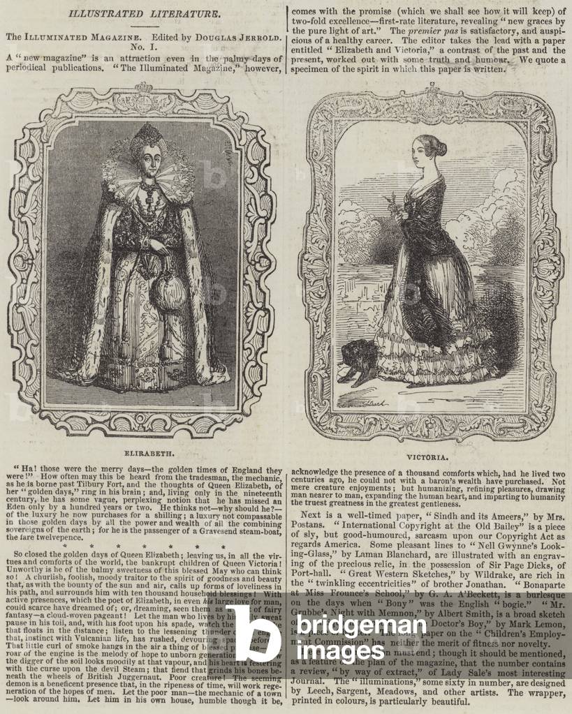 The Illuminated Magazine, edited by Douglas Jerrold (engraving)