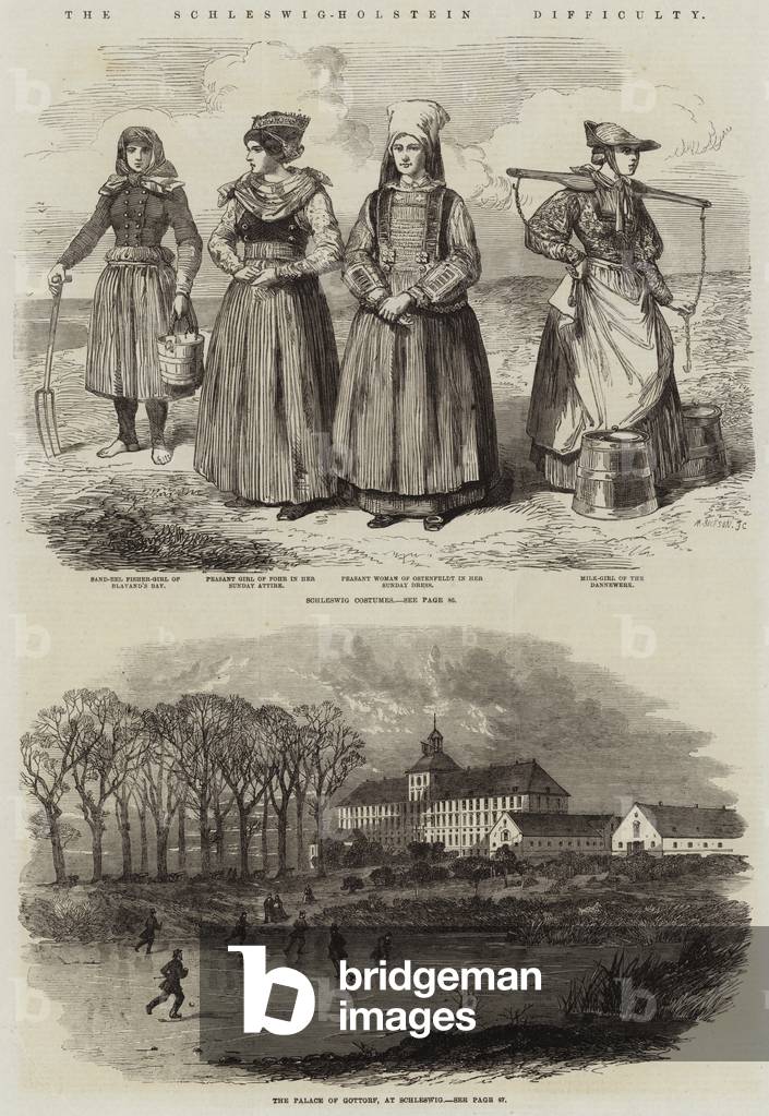The Schleswig-Holstein Difficulty (engraving)