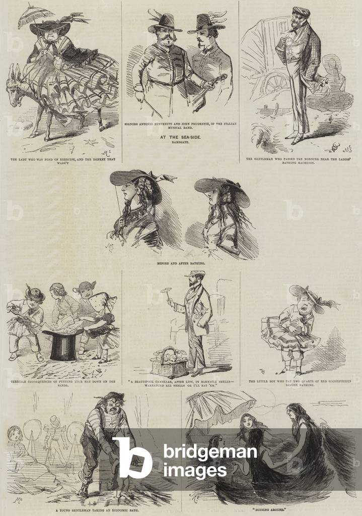 At the Seaside (engraving)