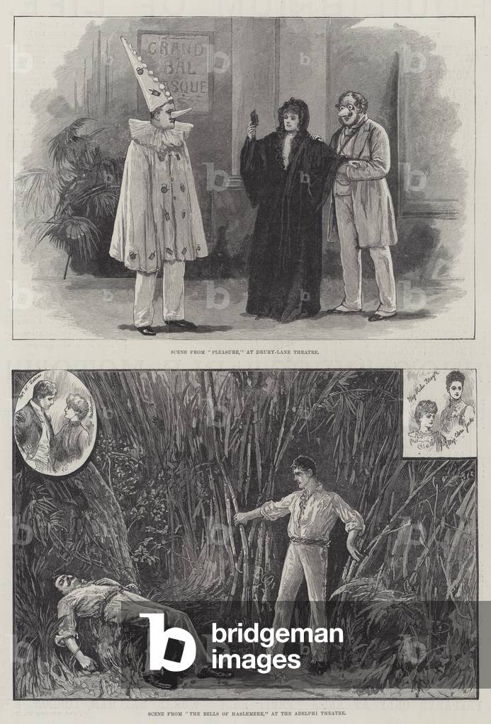 Theatre in London (engraving)