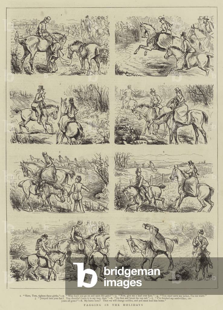Fagging in the Holidays (engraving)
