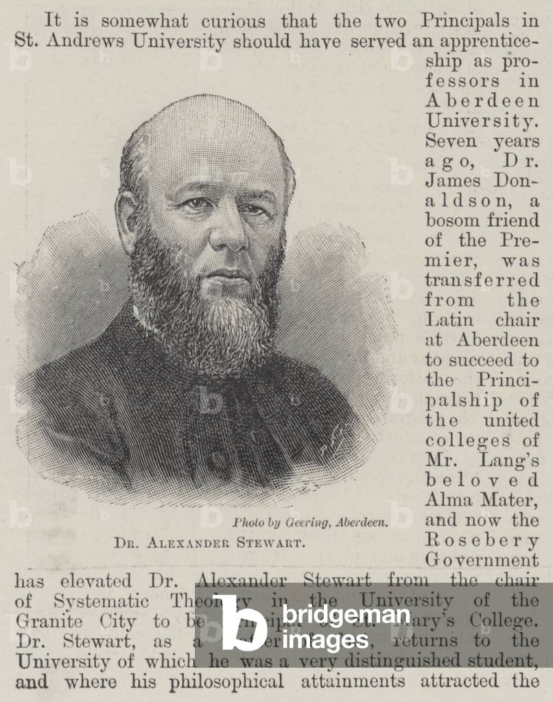 Dr Alexander Stewart (engraving)