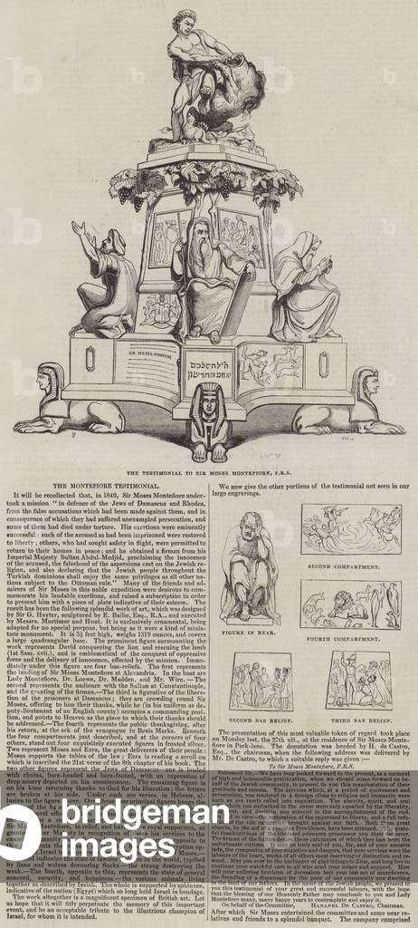 The Montefiore Testimonial (engraving)