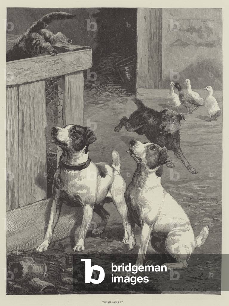 Gone Away! (engraving)