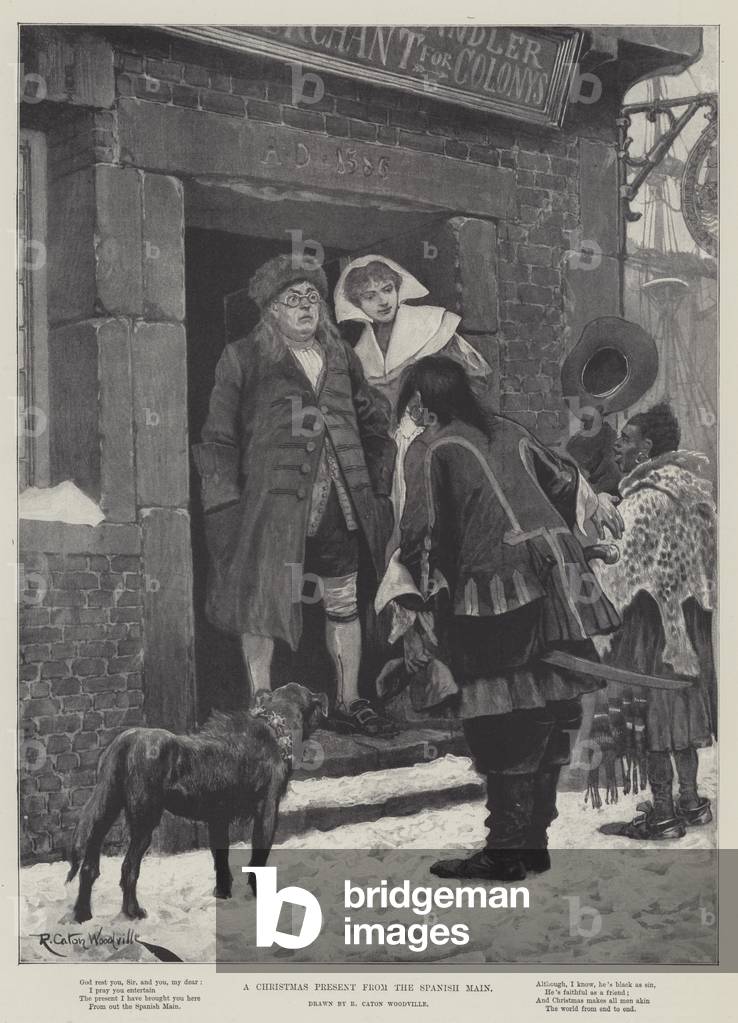 A Christmas Present from the Spanish Main (litho)