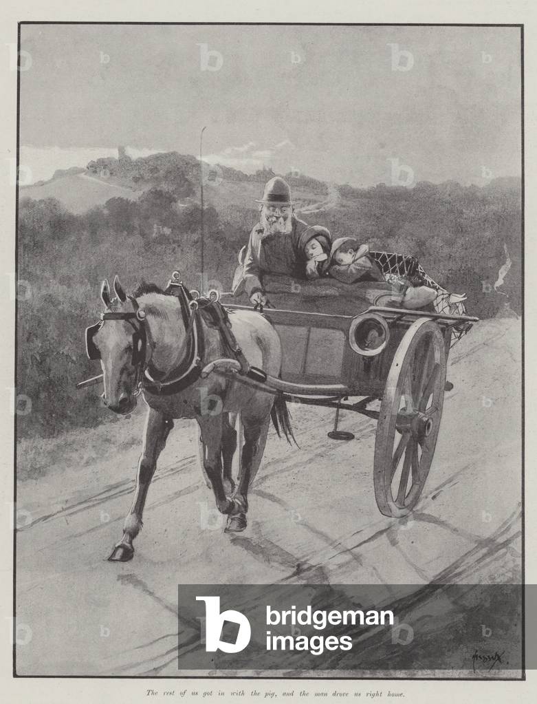 The Tower of Mystery, by E Nesbit (litho)