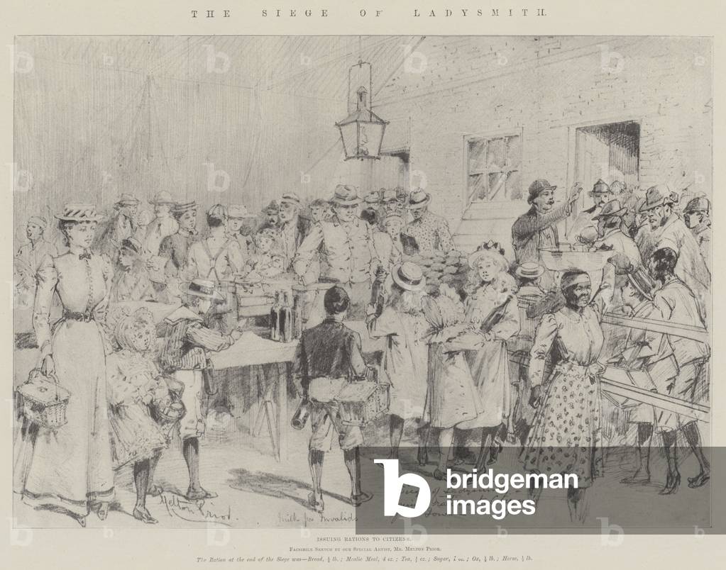 The Siege of Ladysmith (litho)