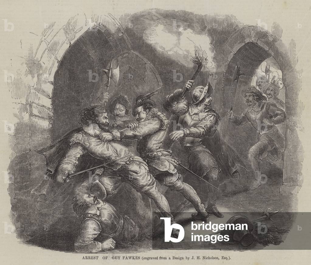 Arrest of Guy Fawkes (engraving)
