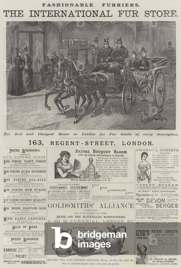 Page of Advertisements (engraving)