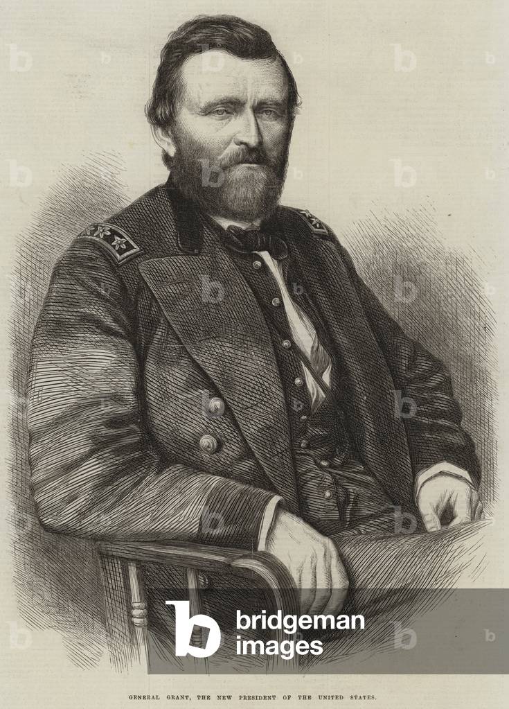 General Grant, the New President of the United States (engraving)