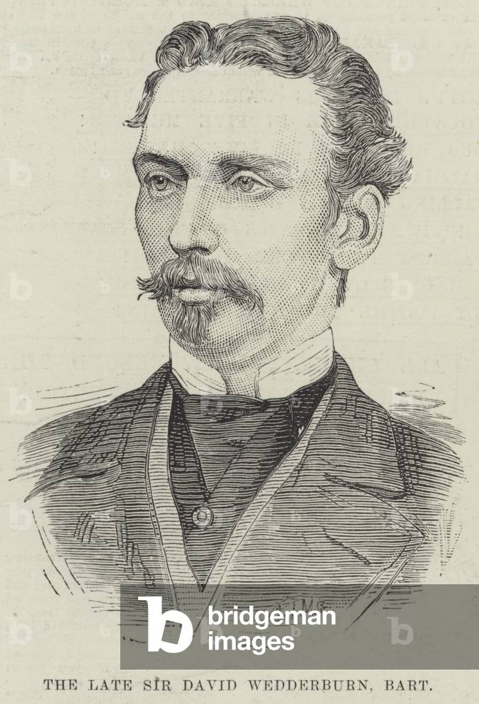 The late Sir David Wedderburn, Baronet (engraving)