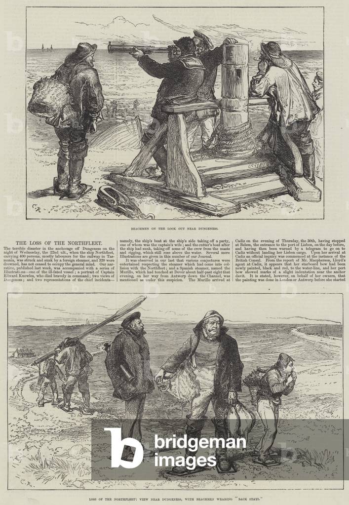 The Loss of the Northfleet (engraving)
