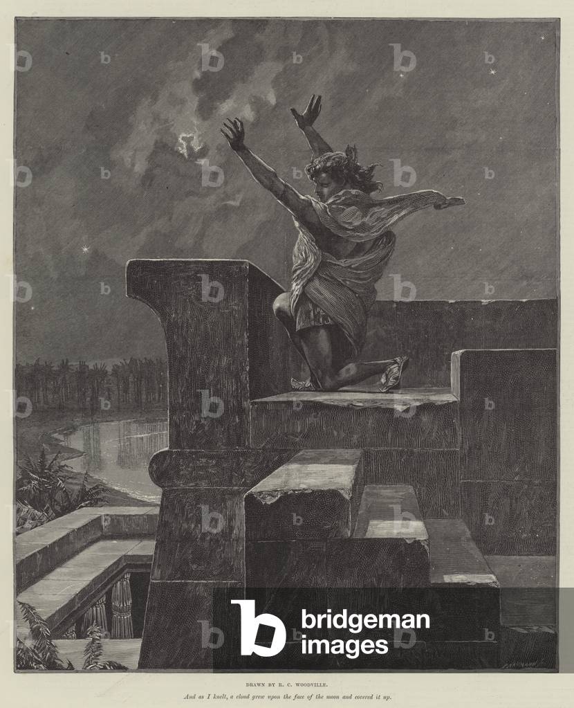 Cleopatra, by H Rider Haggard (engraving)