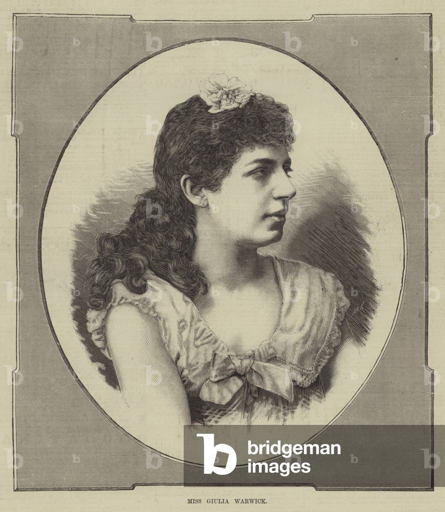 Miss Giulia Warwick (engraving)