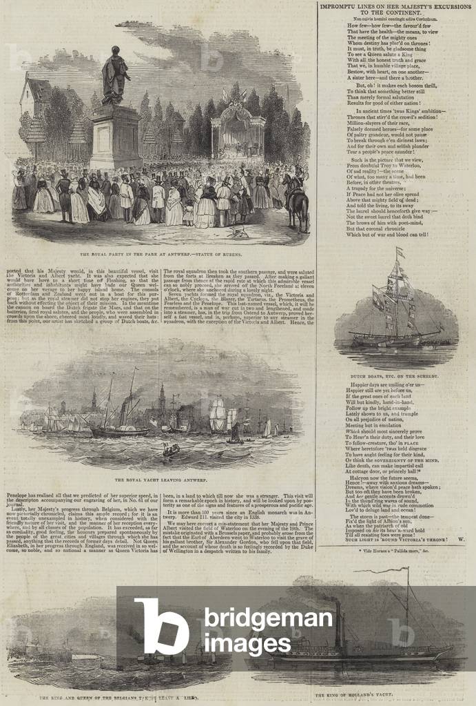 Her Majesty's Belgian Excursion (engraving)
