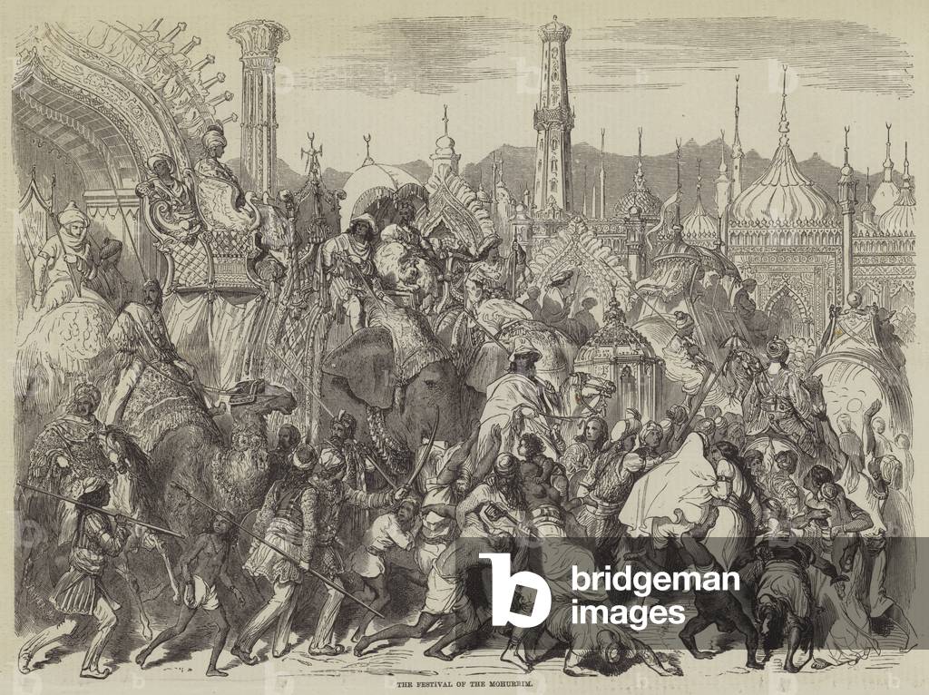 The Festival of the Mohurrim (engraving)