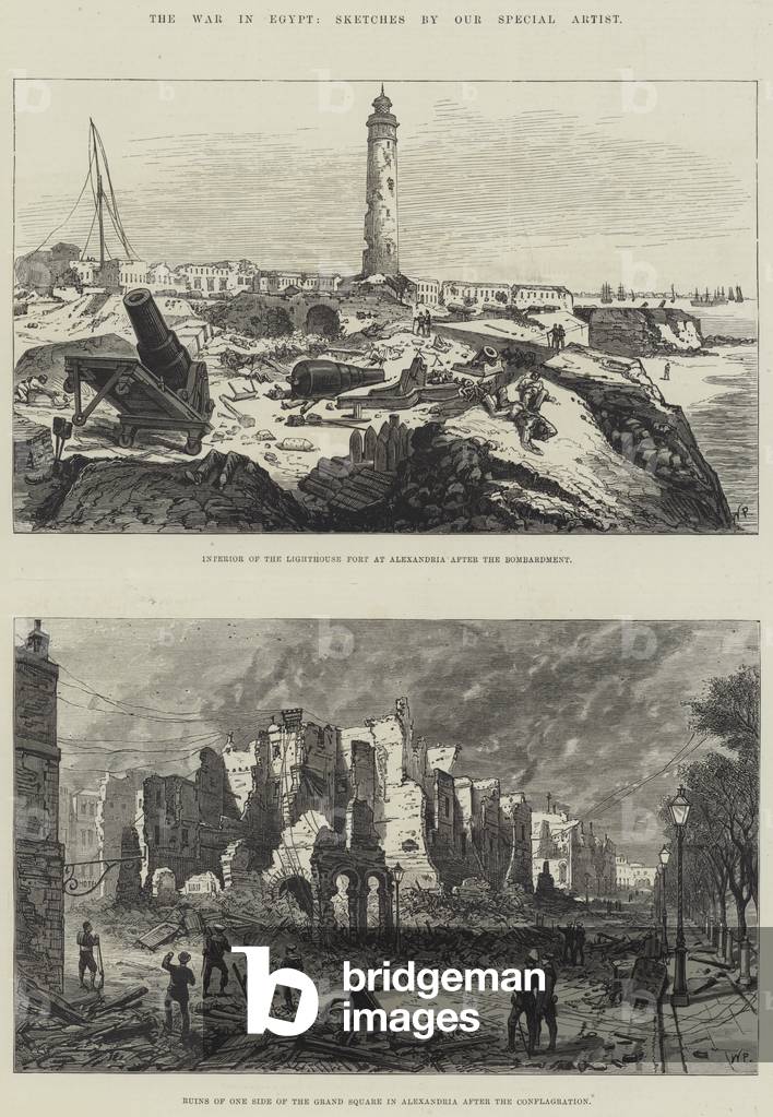 The War in Egypt (engraving)