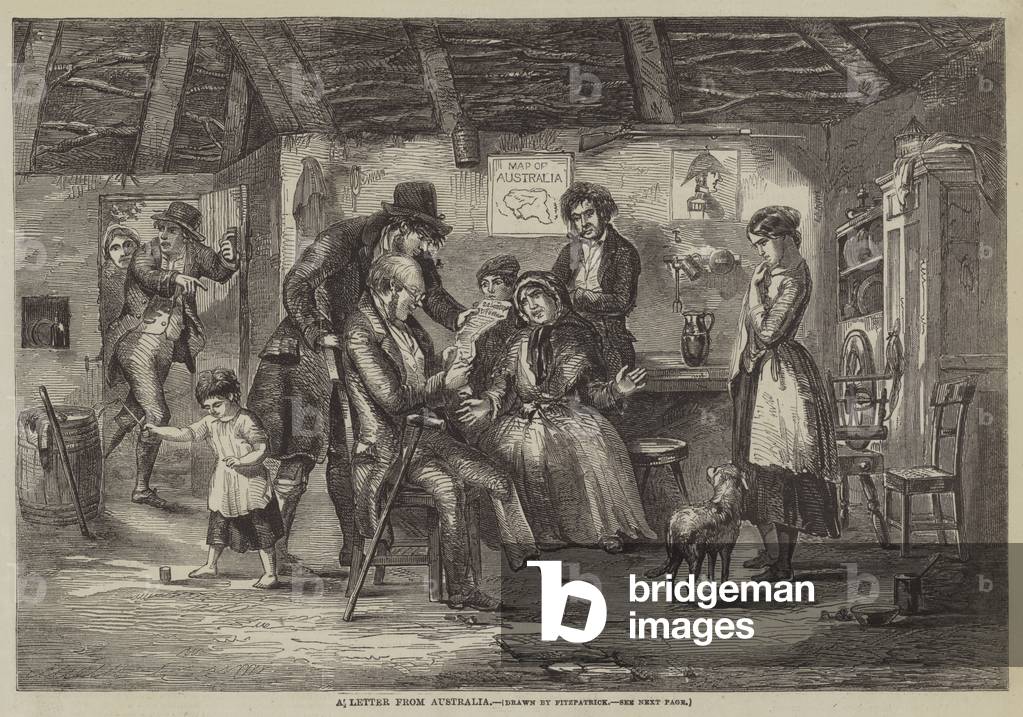A Letter from Australia (engraving)