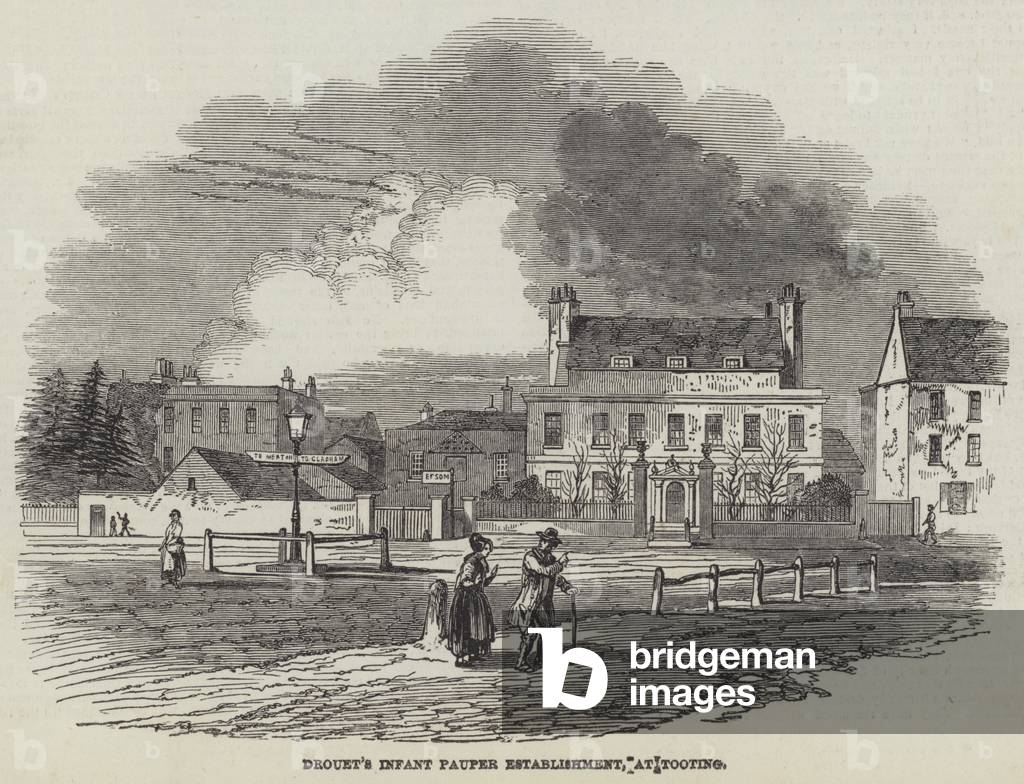 Drouet's Infant Pauper Establishment, at Tooting (engraving)