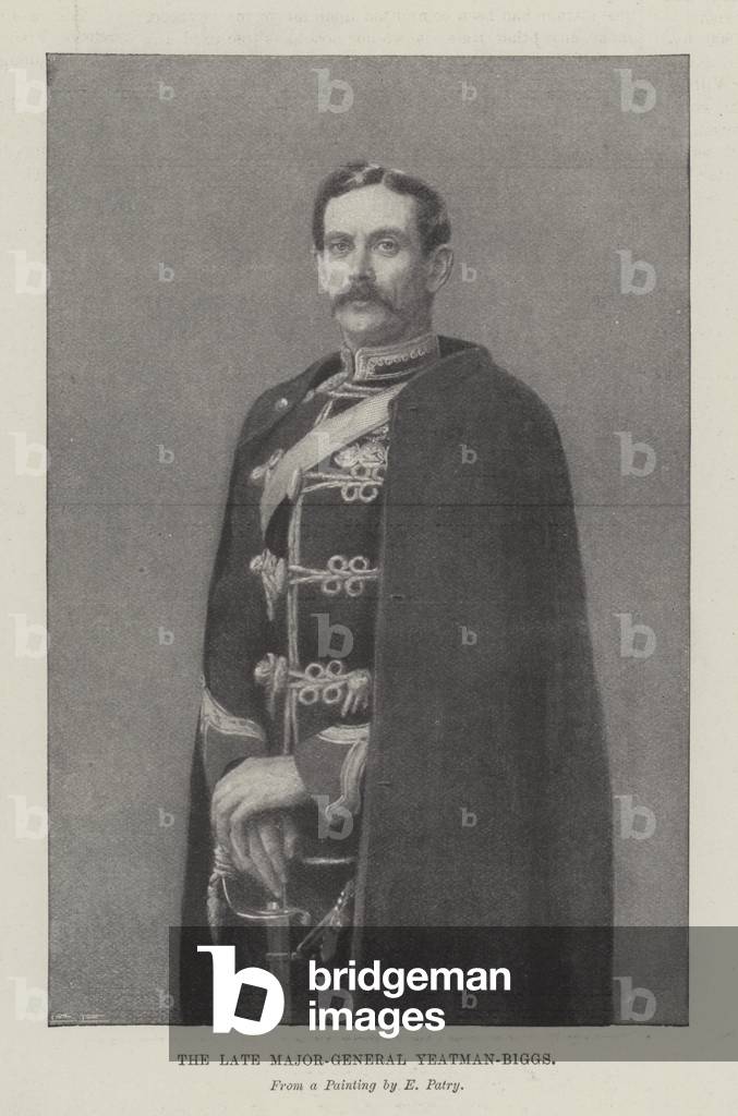 The late Major-General Yeatman-Biggs (litho)