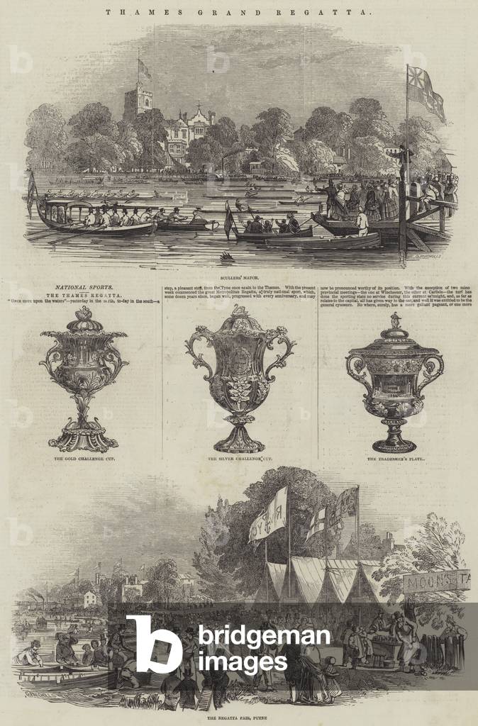 Thames Grand Regatta (engraving)