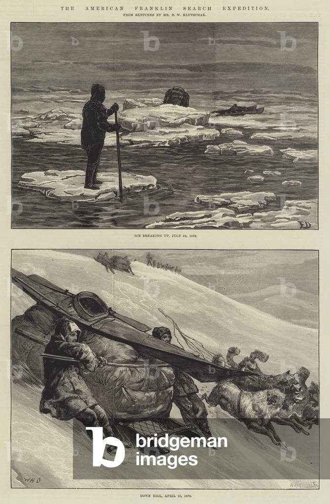 The American Franklin Search Expedition (engraving)
