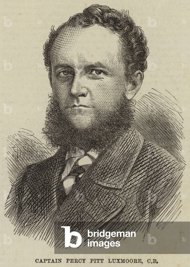 Captain Percy Pitt Luxmoore, CB (engraving)