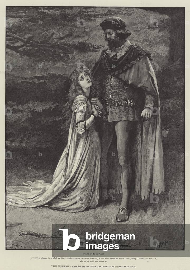 The Wonderful Adventures of Phra the Phoenician (engraving)