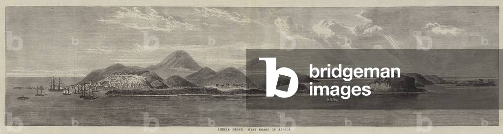 Sierra Leone, West Coast of Africa (engraving)