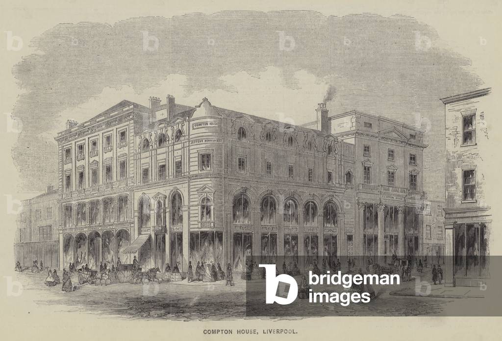 Compton House, Liverpool (engraving)